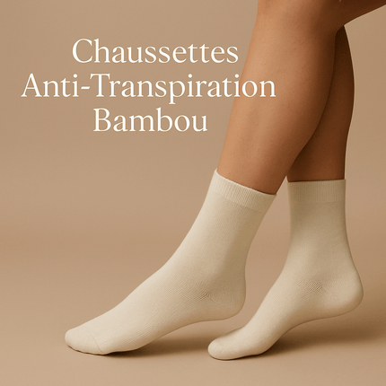 Découvrez nos chaussettes anti-transpiration en bambou.