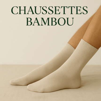 Découvrez notre collection de chaussettes en bambou, fabriquées à partir de fibres 100% naturelles