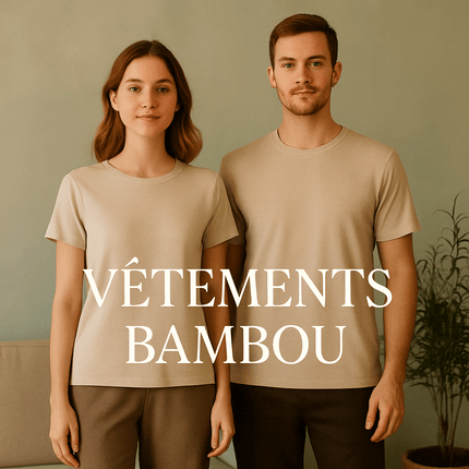 Découvrez l'authenticité naturelle de nos vêtements bambou.