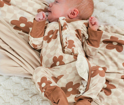 Pyjama Enfant et Maman Imprimé Fleur
