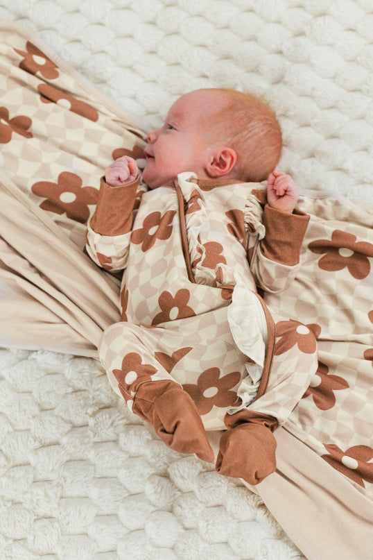 Pyjama Enfant et Maman Imprimé Fleur