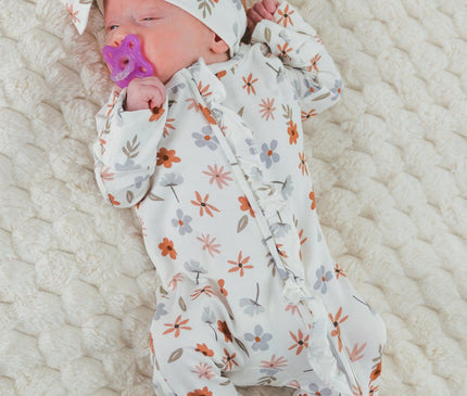 Onesie Floral Bambou Bébé