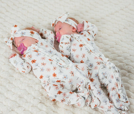Onesie Floral Bambou Bébé