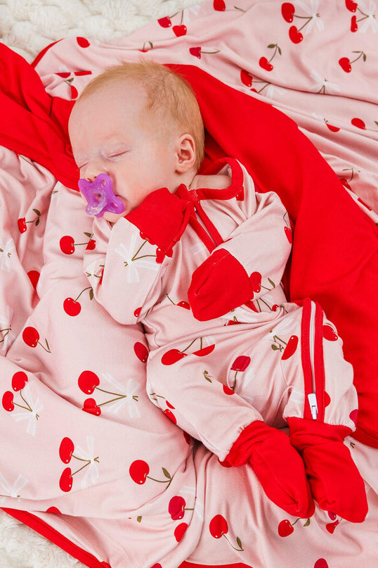 Onesie Bébé Cerise en Bambou