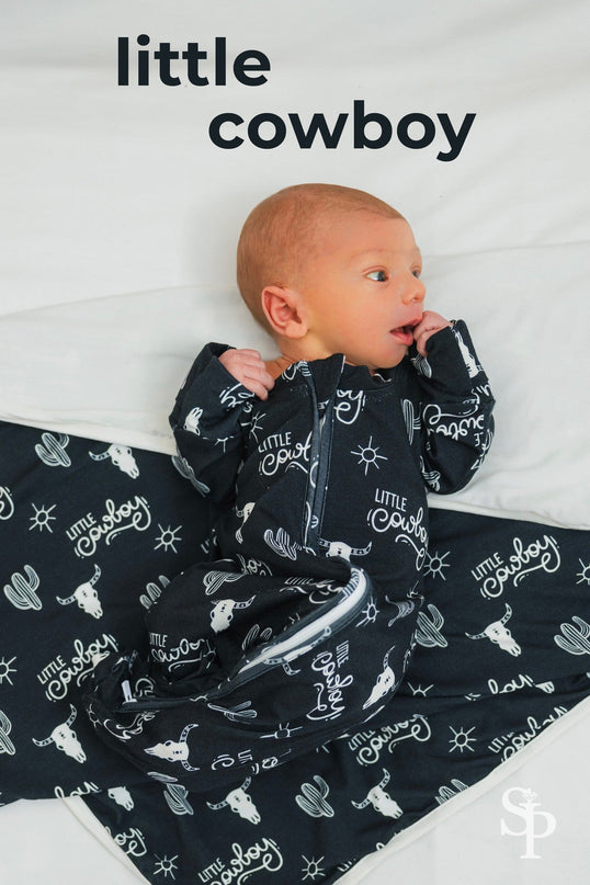 Couverture Bébé Bamboo Cowboy