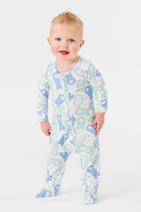 Onesie en Bambou Imprimé Pâques