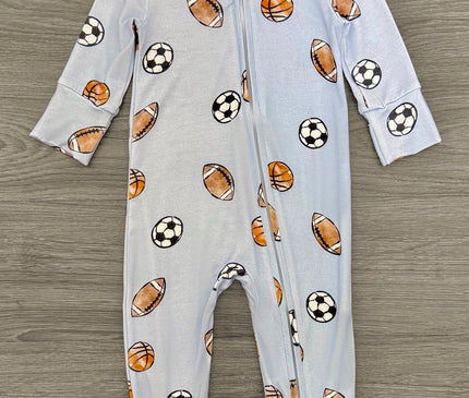 Pyjama Bébé en Bambou Sports