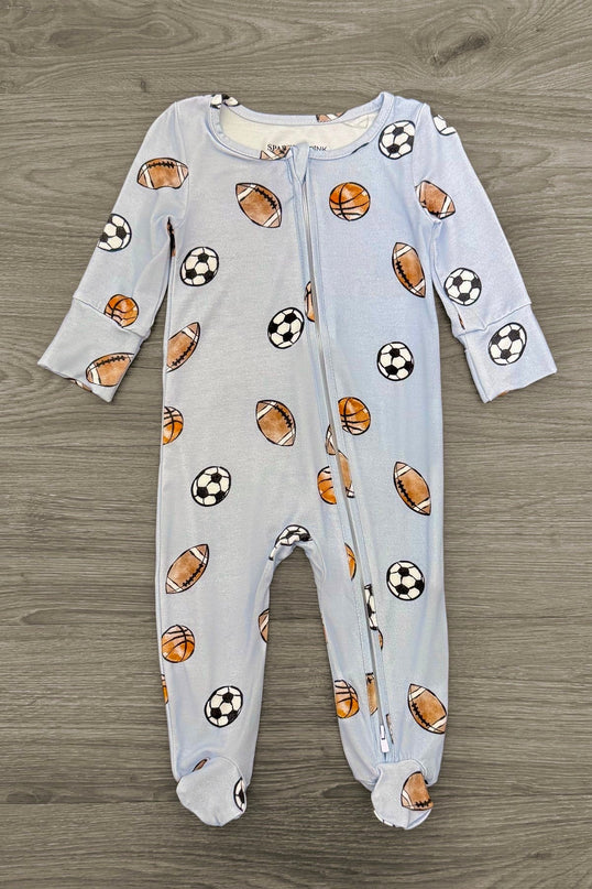 Pyjama Bébé en Bambou Sports