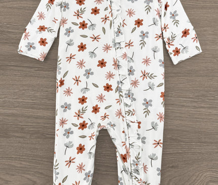 Onesie Floral Bambou Bébé