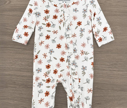 Onesie Floral Bambou Bébé