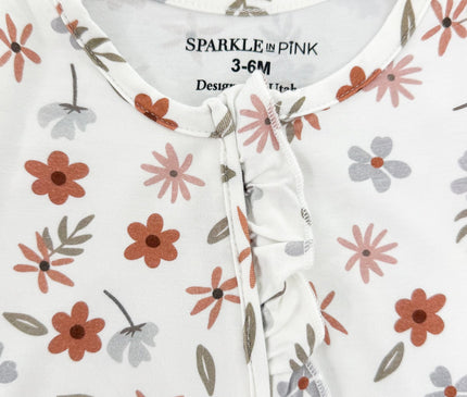 Onesie Floral Bambou Bébé