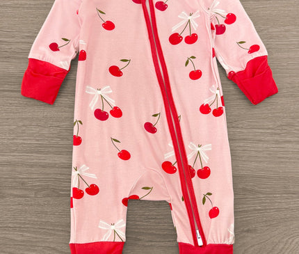 Onesie Bébé Cerise en Bambou
