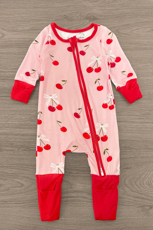 Onesie Bébé Cerise en Bambou
