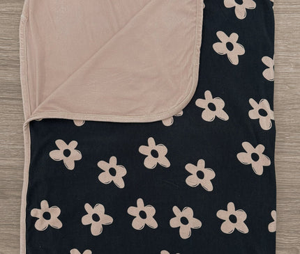 Couverture en Bambou Midnight Blossom