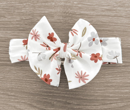 Bandeau Nœud Fleur Bambou