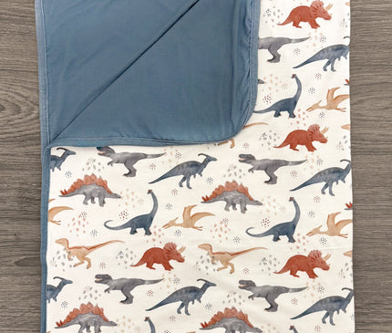 Couverture Bébé Bambou Dino
