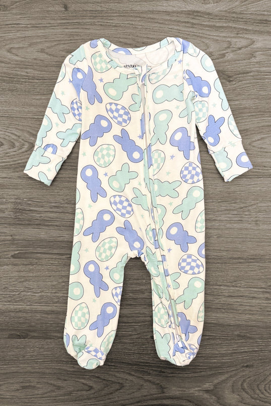 Onesie en Bambou Imprimé Pâques