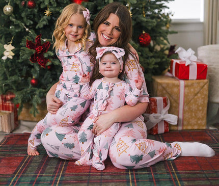 Pyjamas Noël Enfant et Maman