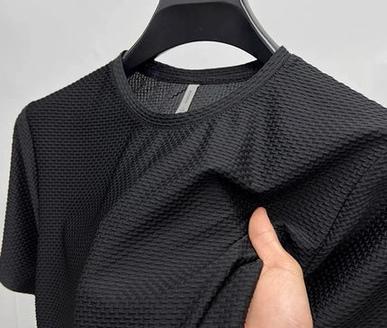 T-shirt en Fibre de Bambou Tissé