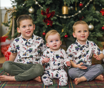 Onesie Bambou Noël Imprimé